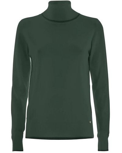 Kocca Pullover mit kontrastierenden kanten - Grün