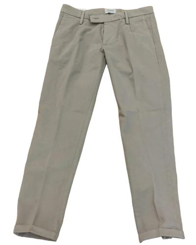 Re-hash Pantaloni slim fit p-1 p00812076bw1306 - Grigio