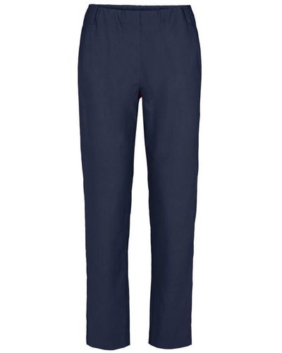 LauRie Slim-fit trousers - Azul