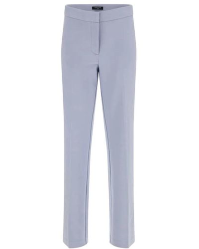 Guess Trousers > straight trousers - Bleu