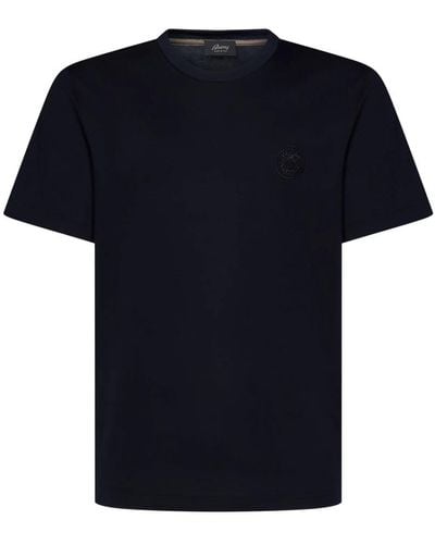 Brioni Tops > t-shirts - Noir