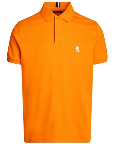 Tommy Hilfiger Polo Shirts - Orange