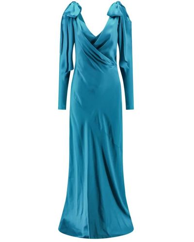 Alberta Ferretti Maxi Dresses - Blue