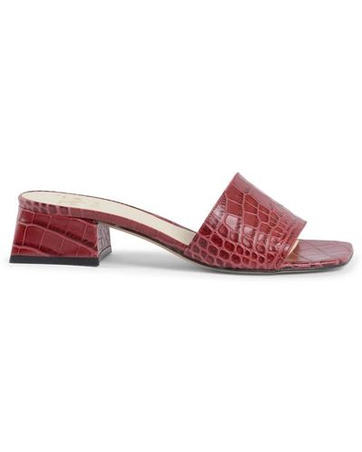 19V69 Italia by Versace Shoes > heels > heeled mules - Rose