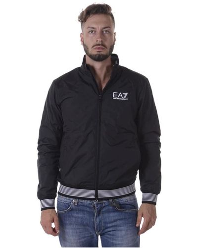 EA7 Stylische jacke für männer - Schwarz