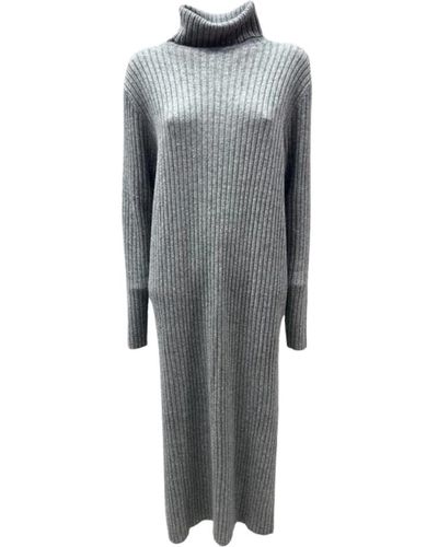 Allude Robes longues - Gris