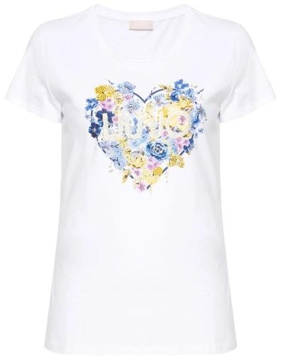 Liu Jo Tops > t-shirts - Blanc