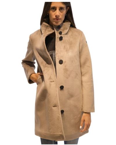 Rrd Single-Breasted Coats - Brown
