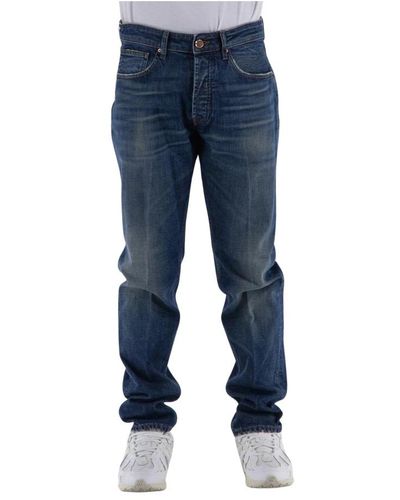 Don The Fuller Jeans > straight jeans - Bleu