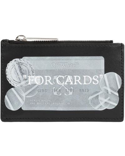Off-White c/o Virgil Abloh Wallets & Cardholders - Metallic
