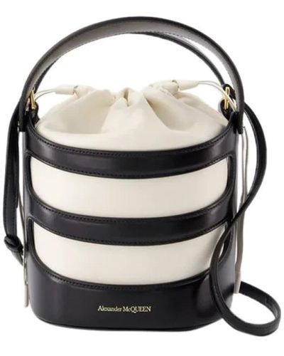 Alexander McQueen Bucket Bags - Black