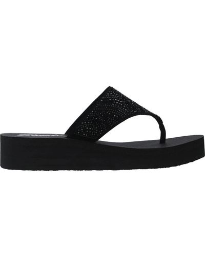 Skechers Shoes > flip flops & sliders > flip flops - Noir