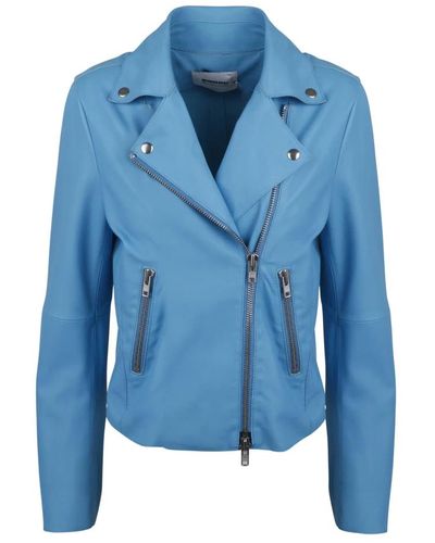 S.w.o.r.d 6.6.44 Jackets > leather jackets - Bleu