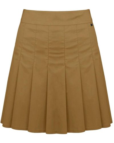 Bomboogie Short Skirts - Natural