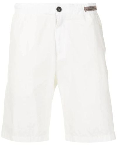 Paul & Shark Casual Shorts - White