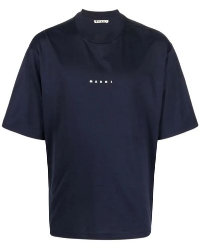 Marni T-Shirts - Blue