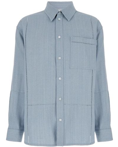 Bottega Veneta Shirts > casual shirts - Bleu