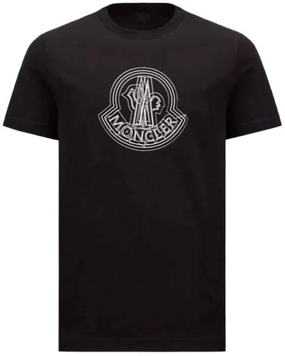 Moncler T-shirts - Schwarz