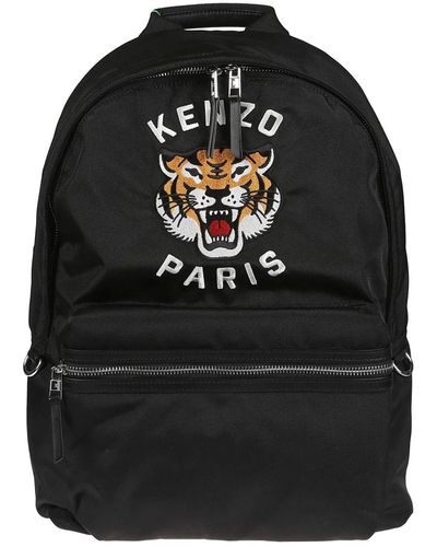 KENZO Backpacks,varsity tiger rucksack - Schwarz
