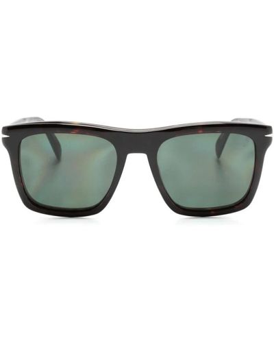 David Beckham Braun/havana sonnenbrille für den täglichen gebrauch - Grün