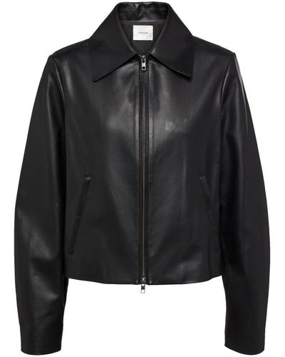 Vince Jackets > leather jackets - Noir