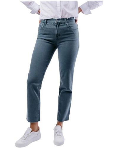 J Brand Jeans in vita alta - Blu