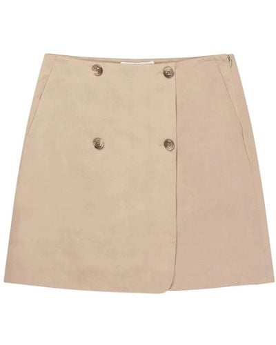 Munthe Short Skirts - Natural