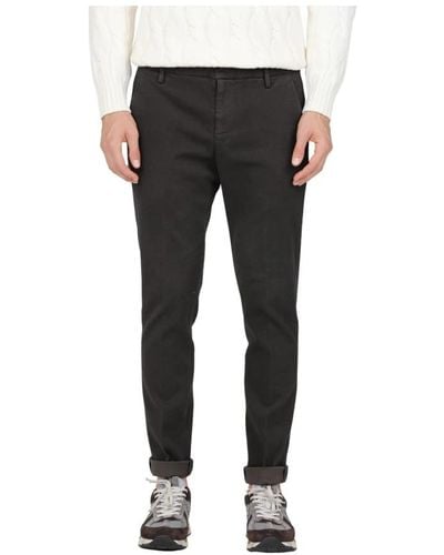 Dondup Trousers > chinos - Noir