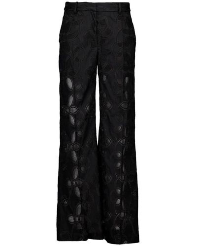 Munthe Wide Trousers - Black