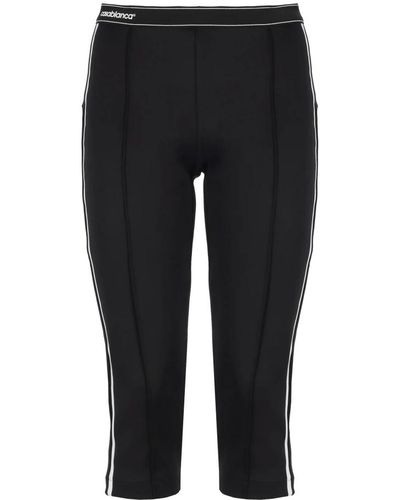 Casablancabrand Trousers > cropped trousers - Noir