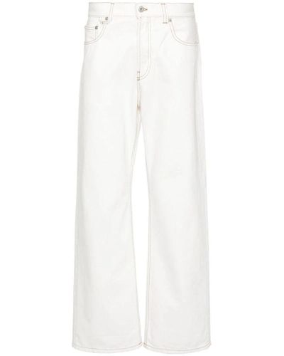 Jacquemus Jeans aus recycelter baumwolle - Weiß