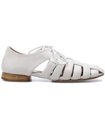 Ixos Damen Schuhe Sandalen E00020 Tokyo Gesso Leder Weiss - Weiß