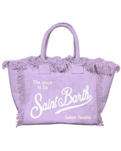 Mc2 Saint Barth Tote Bags - Purple
