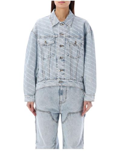 Alexander Wang Denim Jackets - Blue