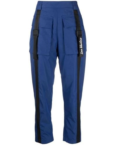 Love Moschino Slim-Fit Trousers - Blue