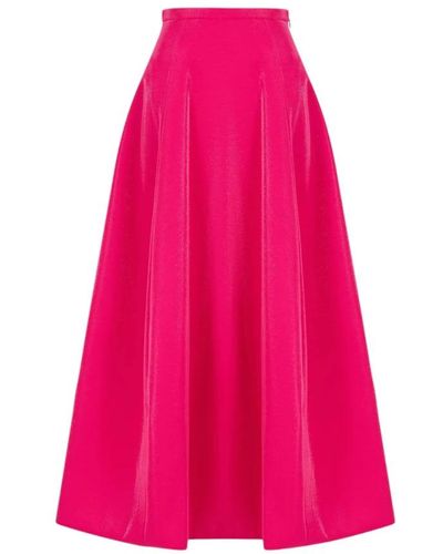 Emporio Armani Maxi Skirts - Pink