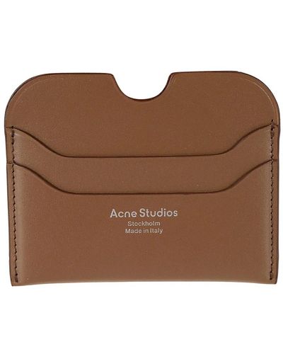 Acne Studios Accessories > wallets & cardholders - Marron