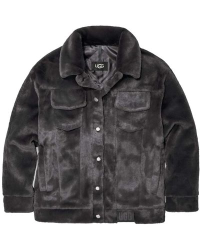 UGG Jackets > faux fur & shearling jackets - Noir