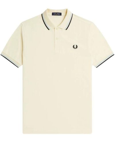 Fred Perry Magliette twin tipped - regular fit - Neutro