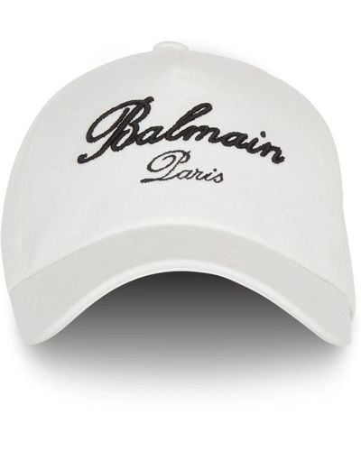 Balmain Accessories > hats > caps - Blanc