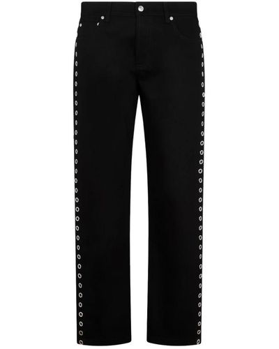 Alexander McQueen Straight Jeans - Black