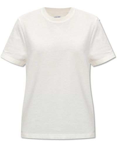 Bottega Veneta Baumwoll t-shirt - Weiß