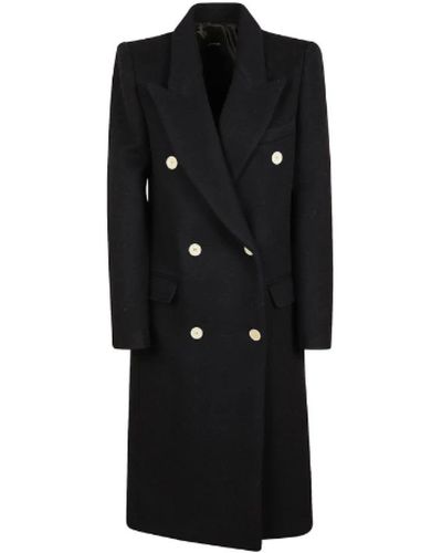 Isabel Marant Double-Breasted Coats - Black