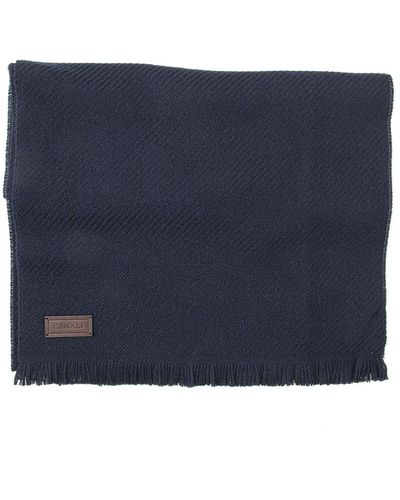 Canali Accessories > scarves > winter scarves - Bleu