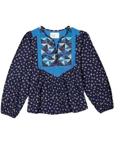 Leon & Harper Blouses & shirts > blouses - Bleu
