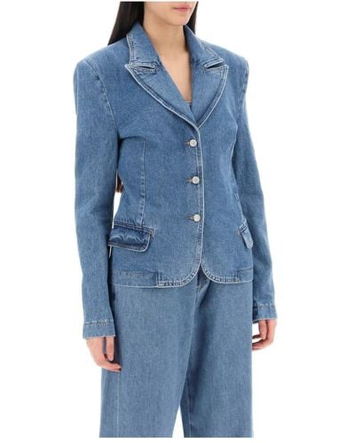 Magda Butrym Denim jackets - Azul