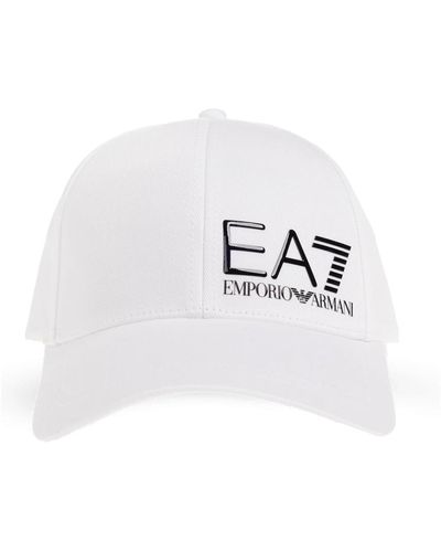 EA7 Gorra de béisbol - Blanco