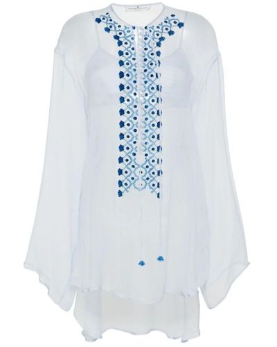 Ermanno Scervino Blouses & shirts > blouses - Bleu