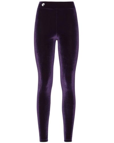 Philipp Plein Trousers > leggings - Violet