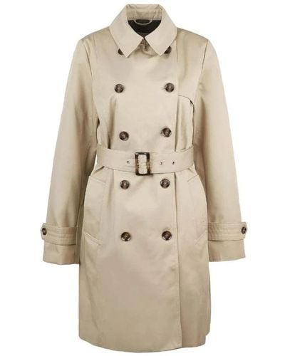 Barbour Trench Coats - Natural